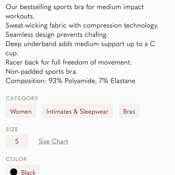 Sweaty Betty Stamina Sports Bra - Picture 3 of 3